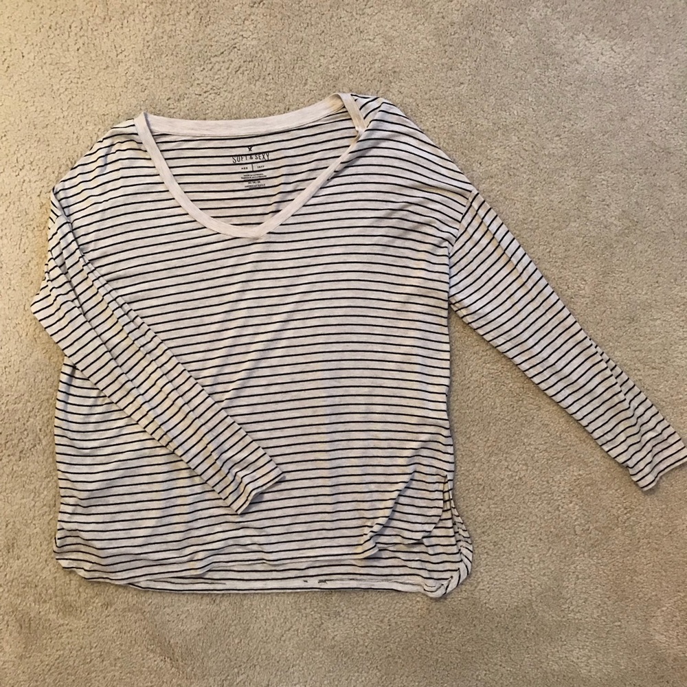 American Eagle Striped Shirt